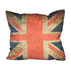 Vintage Union Jack Pillow