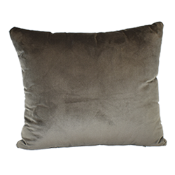 Palomar Grey Velvet Pillow
