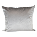 Silver Velvet Pillow