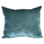 Teal Chenille Pillow