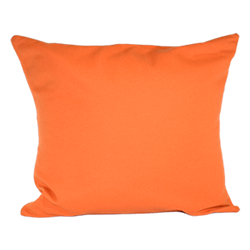 Orange Wool Pillow