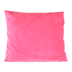Hot Pink Velvet Pillow