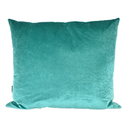 Turquoise Velvet Pillow