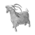 Silver Goat - Large