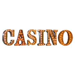 CASINO Vintage Marquee Letters