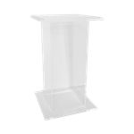Clear Centerpiece Pedestal
