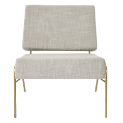 Grey Slipper Chair