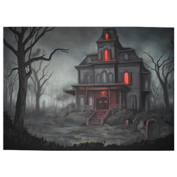 Haunted House Painting