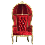 Red Throne Chair