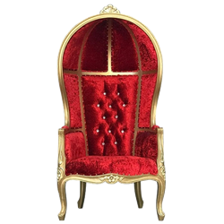 Red Throne Chair