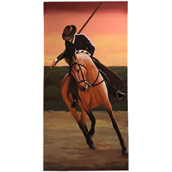 Vaquero Rodeo Painting - 3