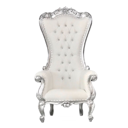 White & Silver Throne