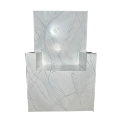 Faux Marble Throne