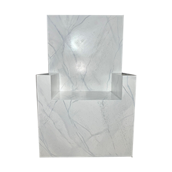 Faux Marble Throne