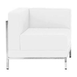 White Mod Chair - Corner