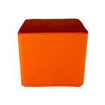Cube Stool Orange