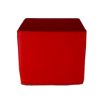 Cube Stool Red