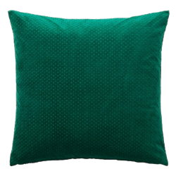 Green Dot Velvet Pillow