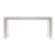 8' White Infinity Bar Topper
