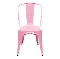 Pink Bistro Chair