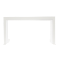 6' White Infinity Bar Topper