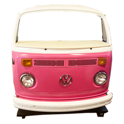 VW Bus Bar - Front Pink