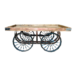 Fiesta Display Cart - Brown