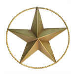 Antique Gold Star