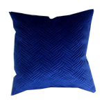 Royal Blue Velvet Pillow