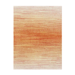 Orange and Blush Ombre Rug 8' x 10'