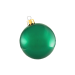 Holly Jolly Vintage Green Oversized Ornament