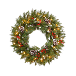 24" Spruce Wreath