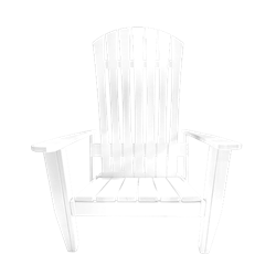 Giant Adirondack Chair - White