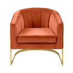 Madison Arm Chair - Rust