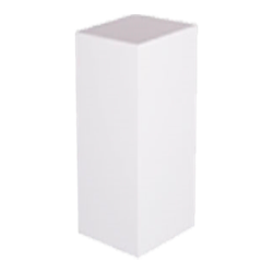 White Acrylic Pedestal 12" x 12" x 36"