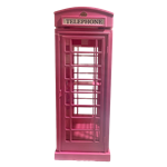 British Telephone Booth - Pink