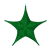 Star - Green 5'