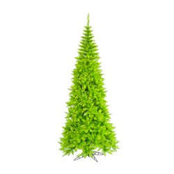 9' Lime Green Tree with Lights