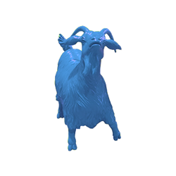 Medium Blue Goat