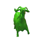 Medium Green Goat