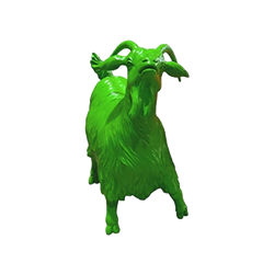 Medium Green Goat