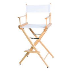 Director Chair - White