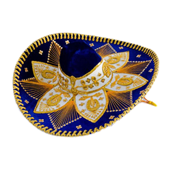 Sombrero - Blue/Gold
