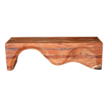 Sienna Wood Bench