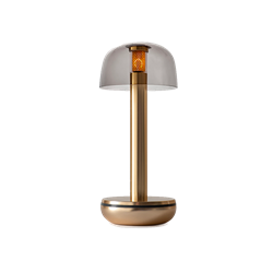 Gold Table Lamp - Battery Powered
