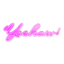 Yeehaw! - Pink LED Neon