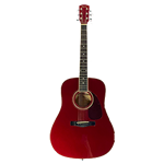 Acoustic Guitar - Red