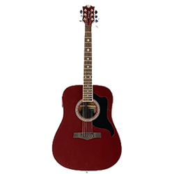 Acoustic Guitar - Wine Red