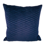 Navy Textured Pillow