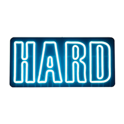 Hard - Blue LED Neon